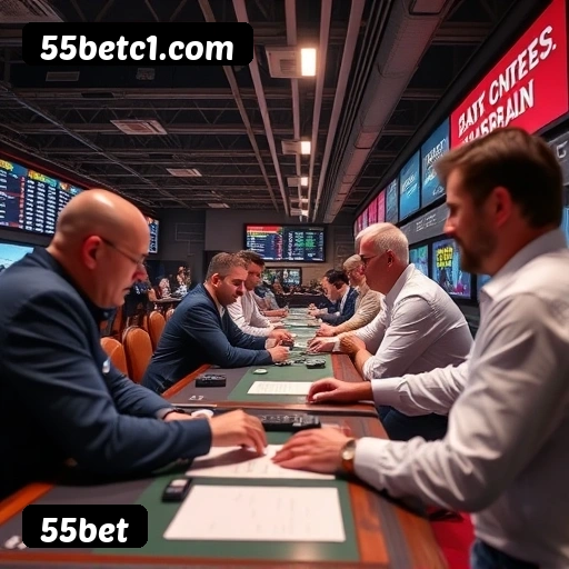 55bet - Winners Celebration